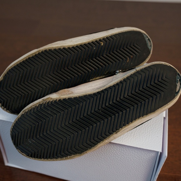 GOLDEN GOOSE Golden Goose Black Suede Leather Slide High Top Sneaker Size 39 / 8 - Picture 11 of 12